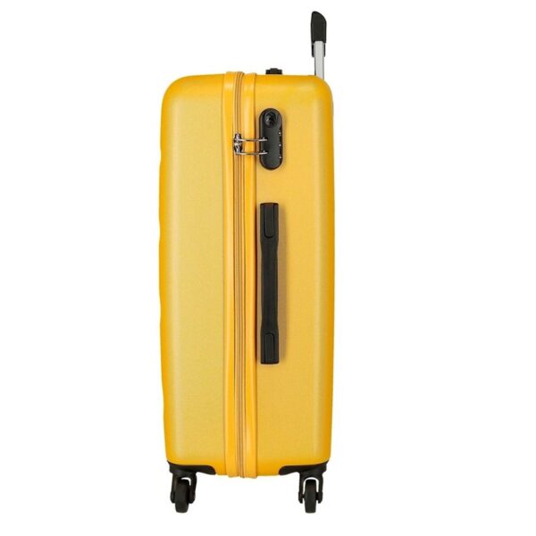 Trolley joumma abs 65 cm 4 r. flex ocre