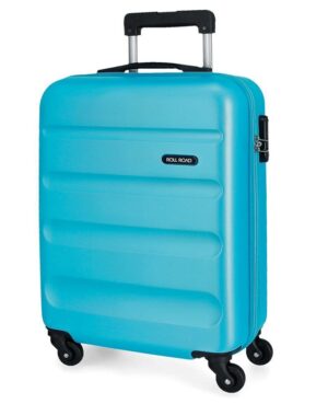 Trolley joumma abs 55 cm 4 r. flex azzurro