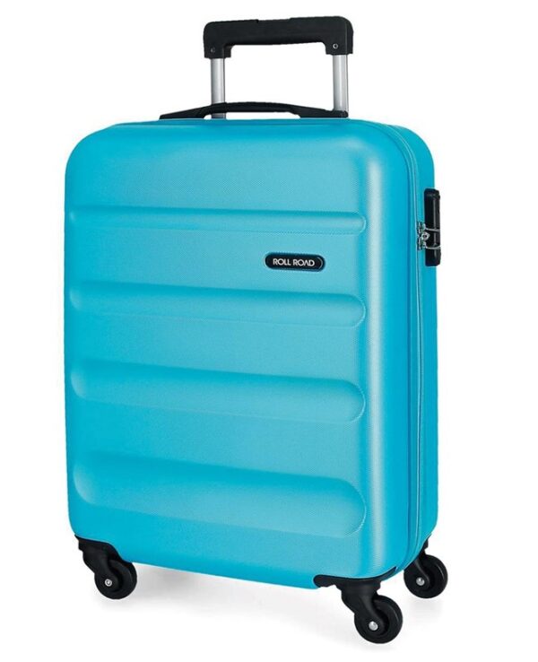 Trolley joumma abs 55 cm 4 r. flex azzurro