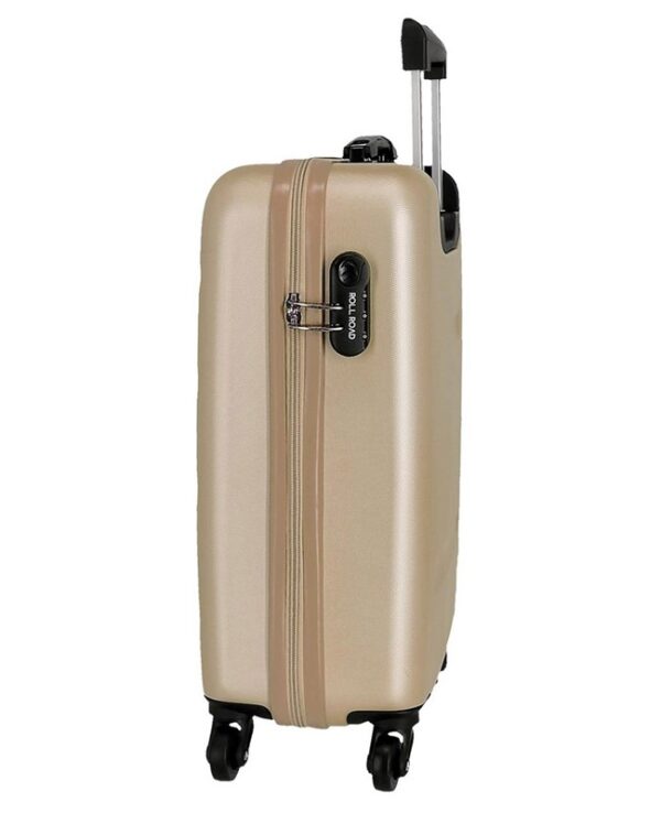 Trolley abs 55cm.4r.flex champagne