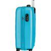 Trolley joumma abs 55 cm 4 r. flex azzurro
