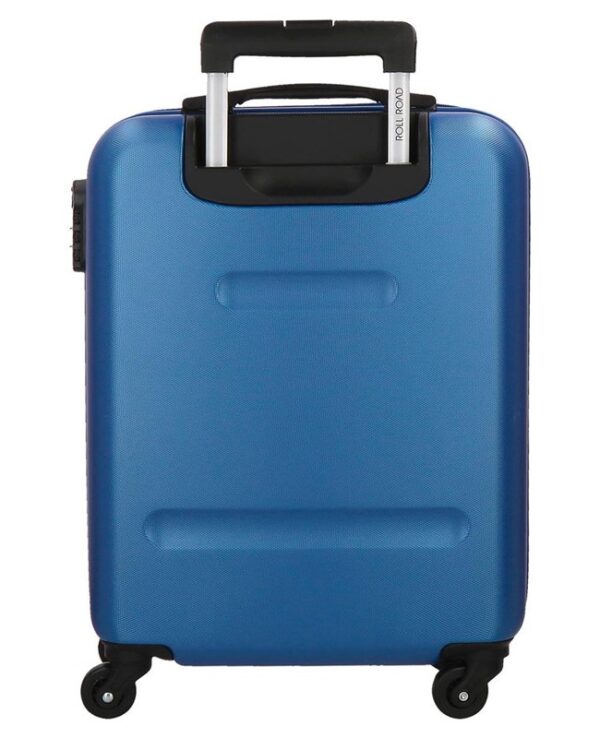 Trolley abs 55cm.4r.flex azul