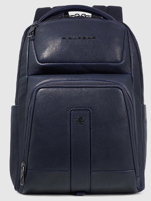 Zaino in pelle piquadro 2 comparti e porta pc 14''