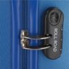 Trolley abs 55cm.4r.flex azul