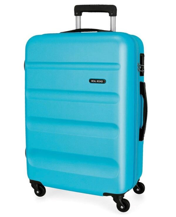 Trolley joumma abs 65 cm 4 r. flex azzurro