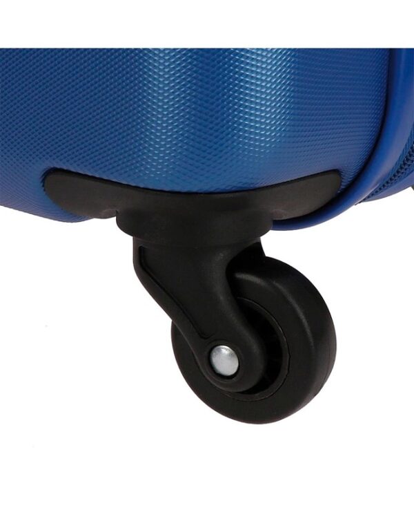 Trolley abs 55cm.4r.flex azul
