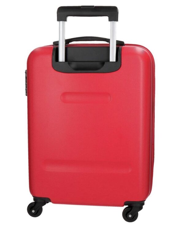 Trolley abs 55cm.4r flex rojo