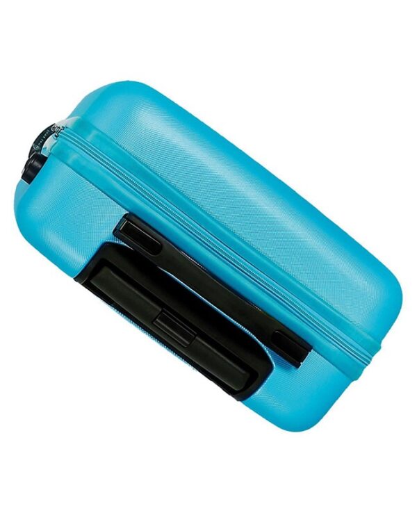 Trolley joumma abs 55 cm 4 r. flex azzurro
