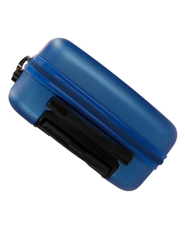 Trolley abs 55cm.4r.flex azul