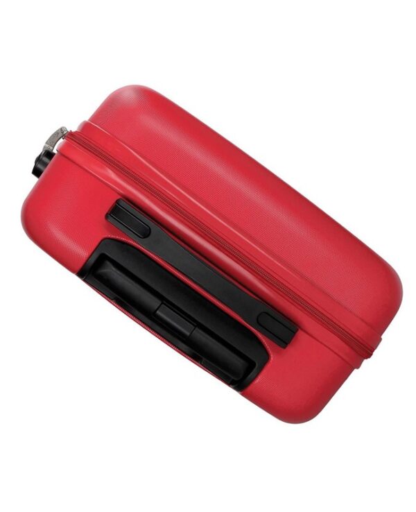 Trolley abs 55cm.4r flex rojo