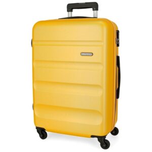 Trolley joumma abs 65 cm 4 r. flex ocre