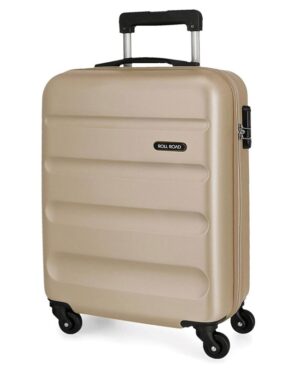 Trolley abs 55cm.4r.flex champagne