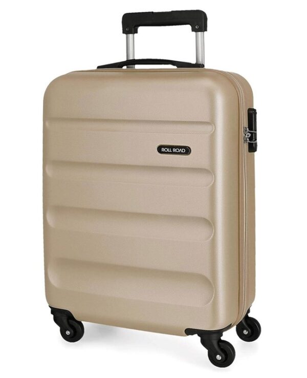 Trolley abs 55cm.4r.flex champagne