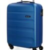 Trolley abs 55cm.4r.flex azul