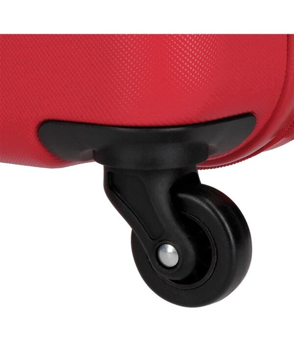 Trolley abs 55cm.4r flex rojo