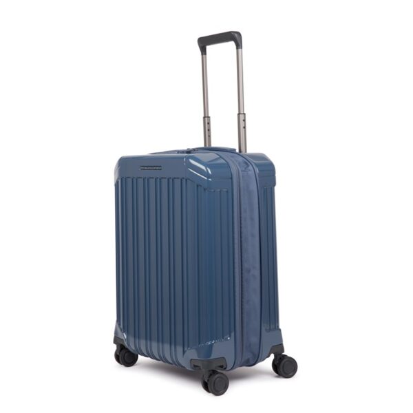 Trolley cabina piquadro rigido espandibile a quattro ruote