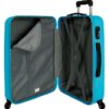 Trolley joumma abs 65 cm 4 r. flex azzurro