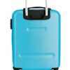 Trolley joumma abs 55 cm 4 r. flex azzurro