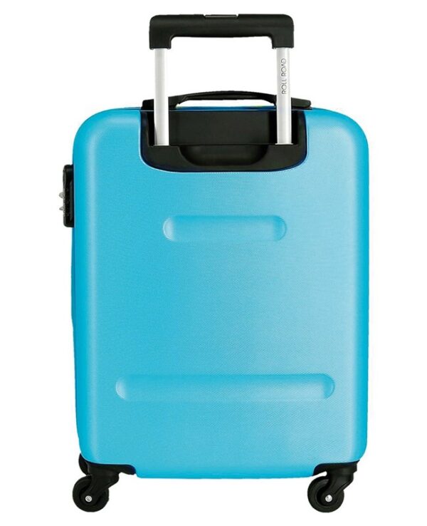 Trolley joumma abs 55 cm 4 r. flex azzurro