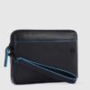 Pochette piquadro con porta carte di credito