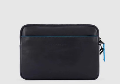 Pochette piquadro con porta carte di credito