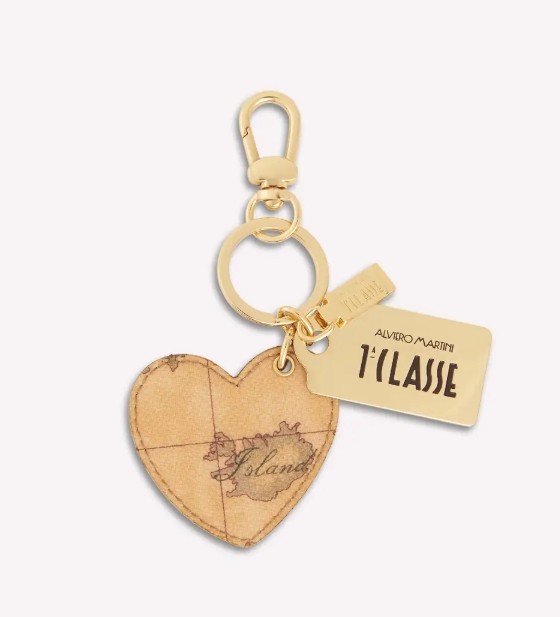 Portachiavi geo classic cuore