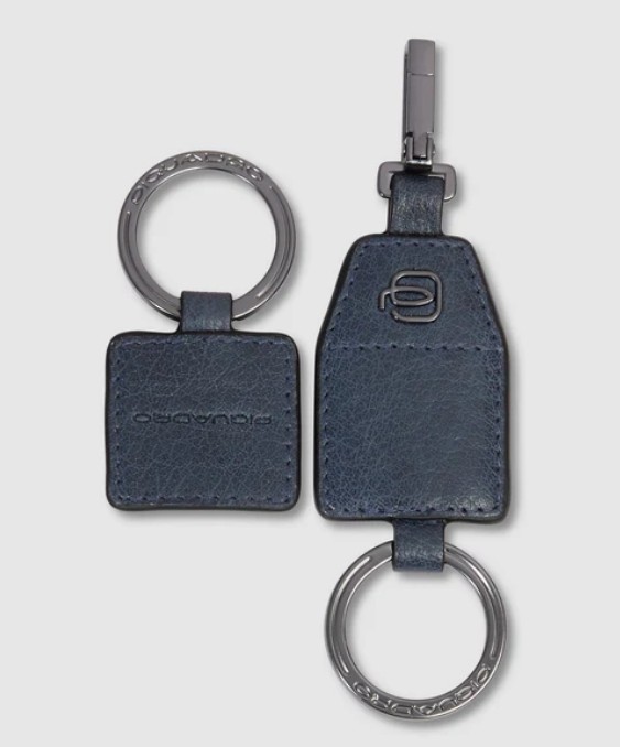 Portachiavi piquadro divisibile in pelle