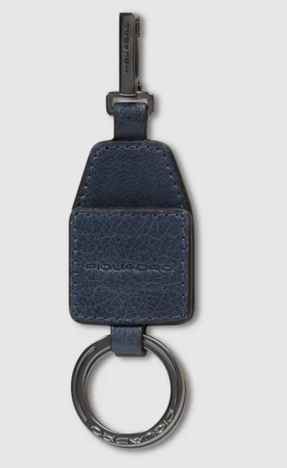Portachiavi piquadro divisibile in pelle