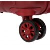 Trolley abs68cm 4r. wood rosso