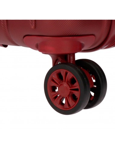 Trolley abs68cm 4r. wood rosso
