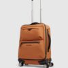 Trolley piquadro 4r. in tessuto gommato