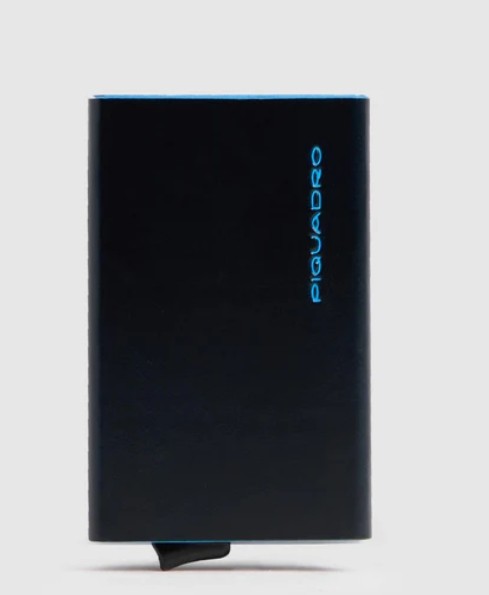 DC35AAC61B70196D83FF1608F6E9DA9C_ Porta carte di credito piquadro con sliding system